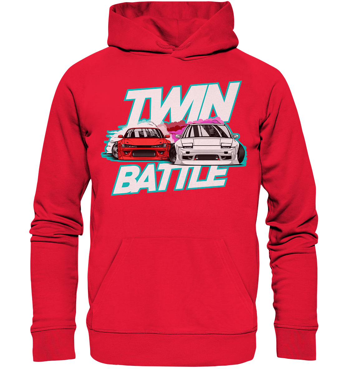 S-Chassis Twin Battle - Premium Unisex Hoodie - MotoMerch.de