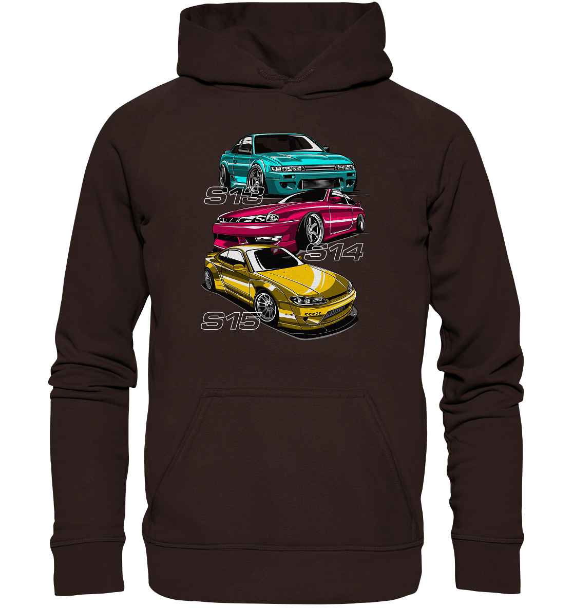 S13 S14 S15 Silvia - Basic Unisex Hoodie - MotoMerch.de