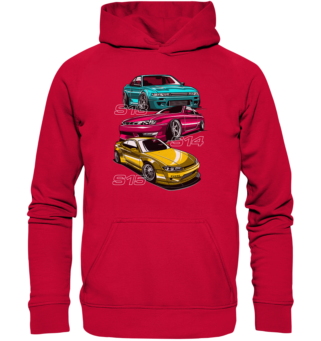 S13 S14 S15 Silvia - Basic Unisex Hoodie - MotoMerch.de