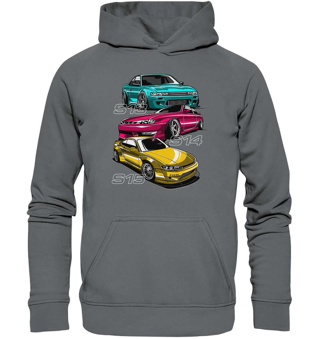 S13 S14 S15 Silvia - Basic Unisex Hoodie - MotoMerch.de
