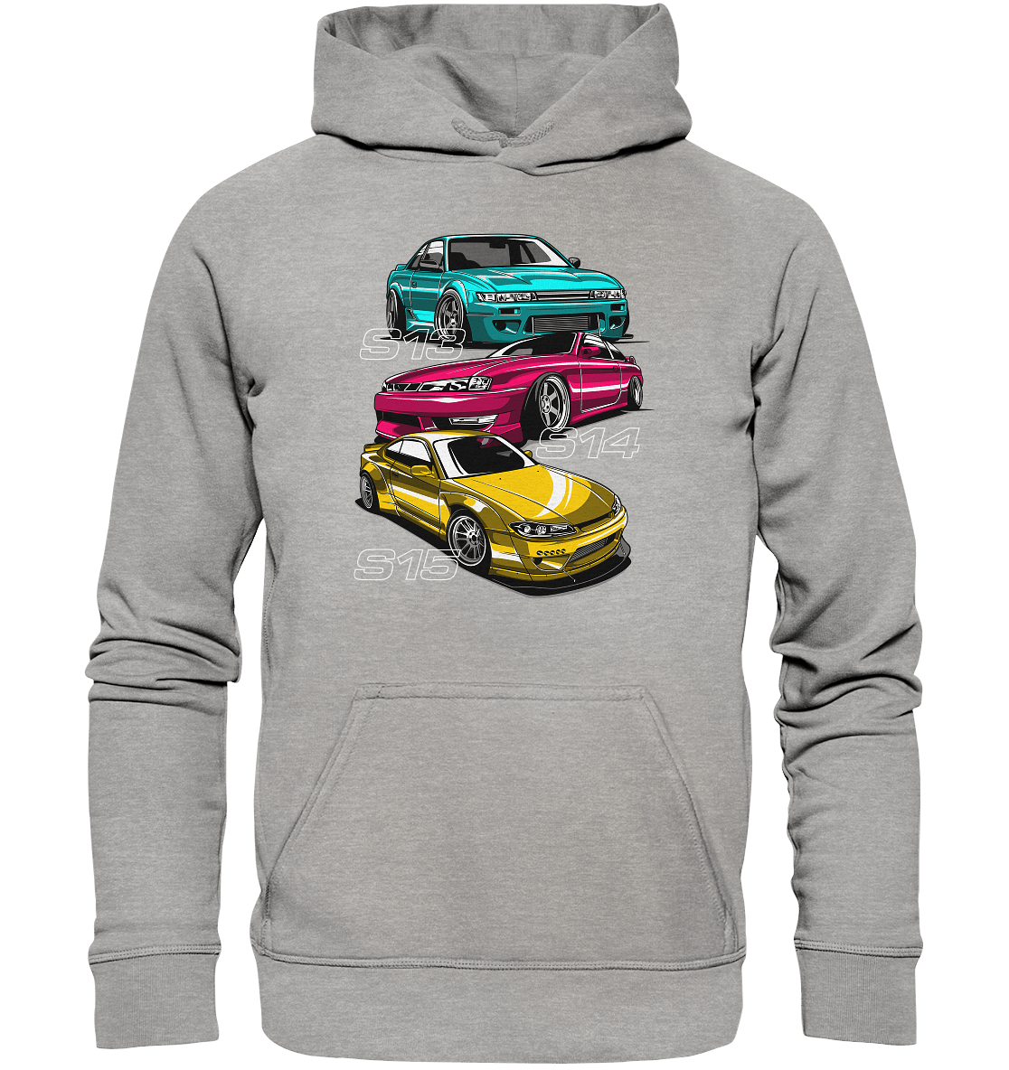 S13 S14 S15 Silvia - Basic Unisex Hoodie - MotoMerch.de