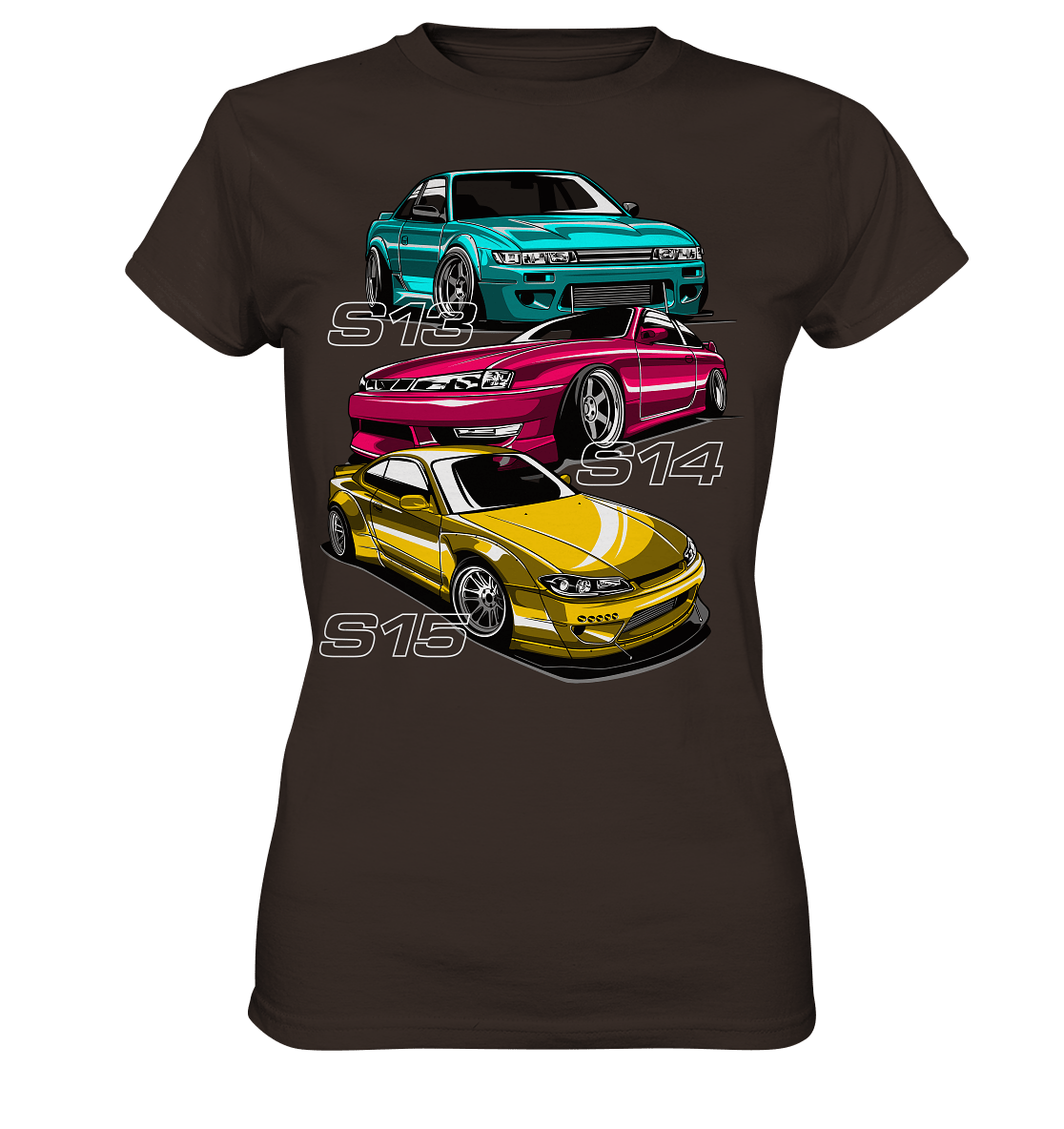 S13 S14 S15 Silvia - Ladies Premium Shirt - MotoMerch.de
