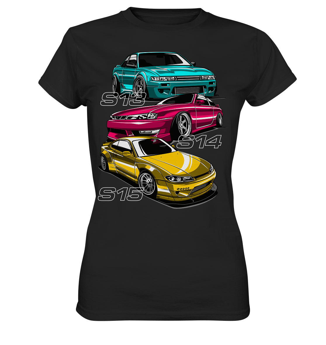 S13 S14 S15 Silvia - Ladies Premium Shirt - MotoMerch.de