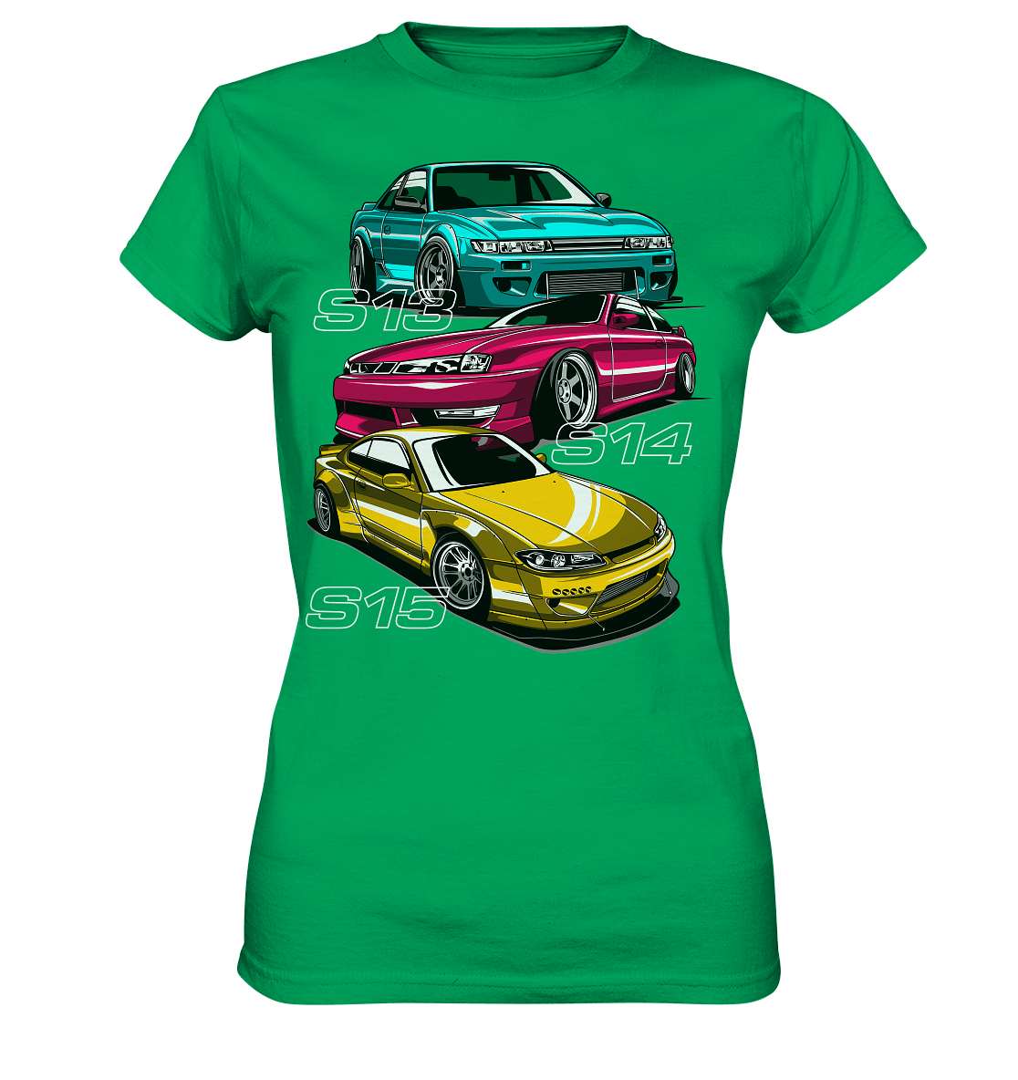 S13 S14 S15 Silvia - Ladies Premium Shirt - MotoMerch.de