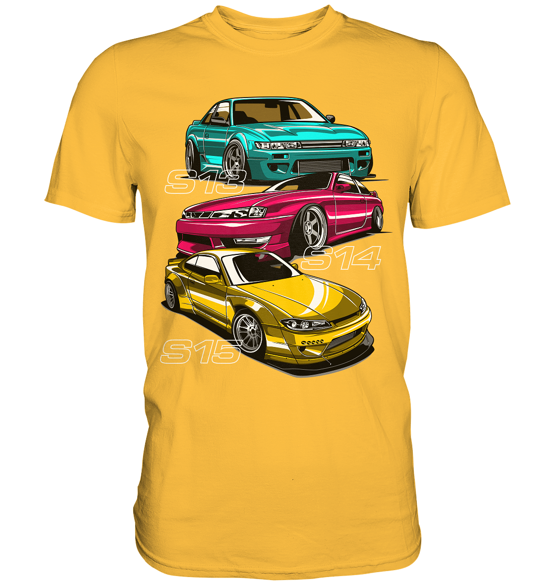 S13 S14 S15 Silvia - Premium Shirt - MotoMerch.de
