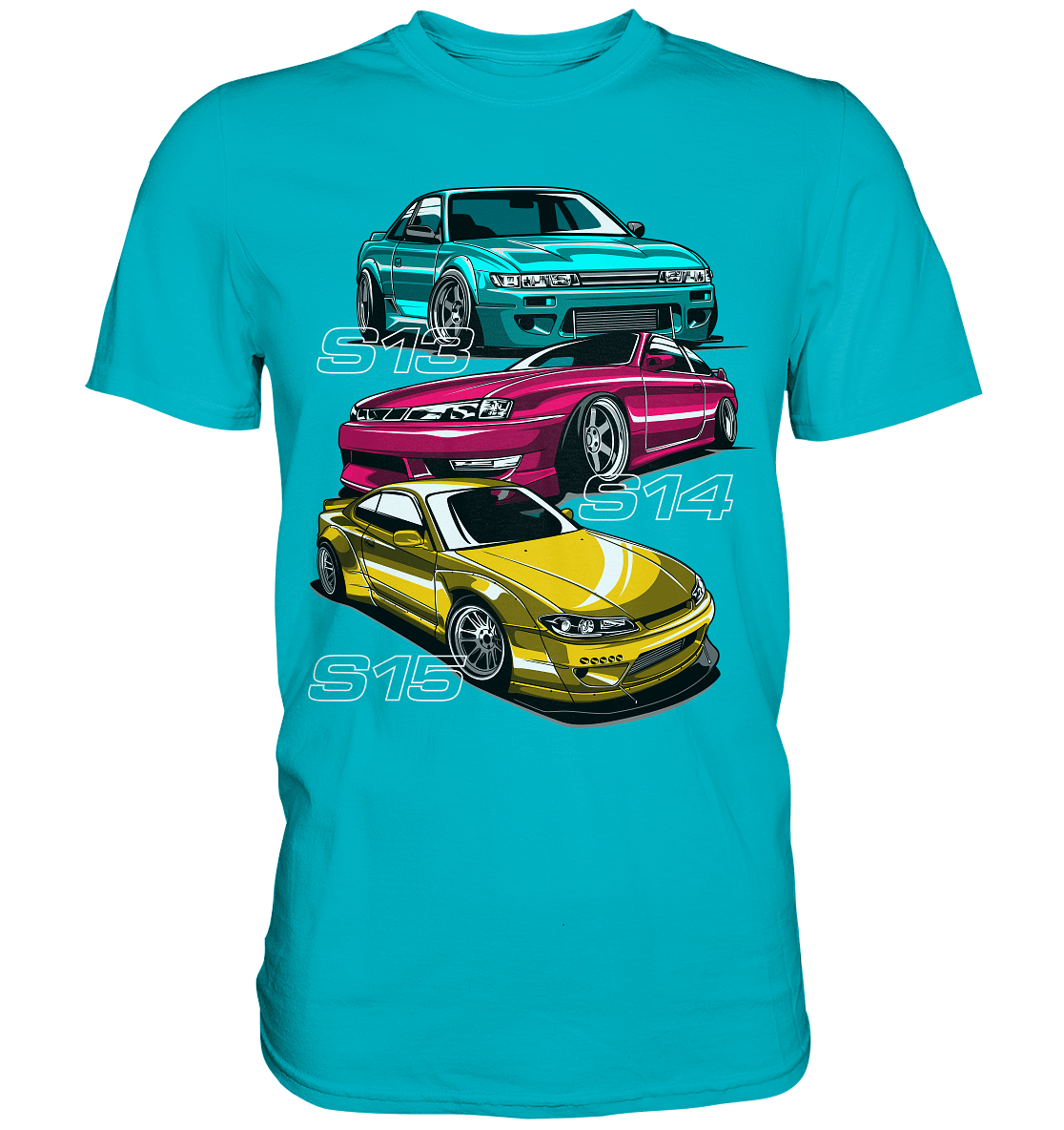 S13 S14 S15 Silvia - Premium Shirt - MotoMerch.de