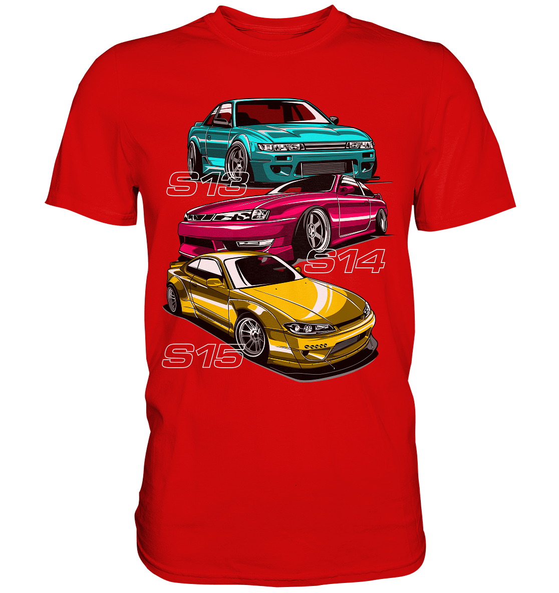 S13 S14 S15 Silvia - Premium Shirt - MotoMerch.de