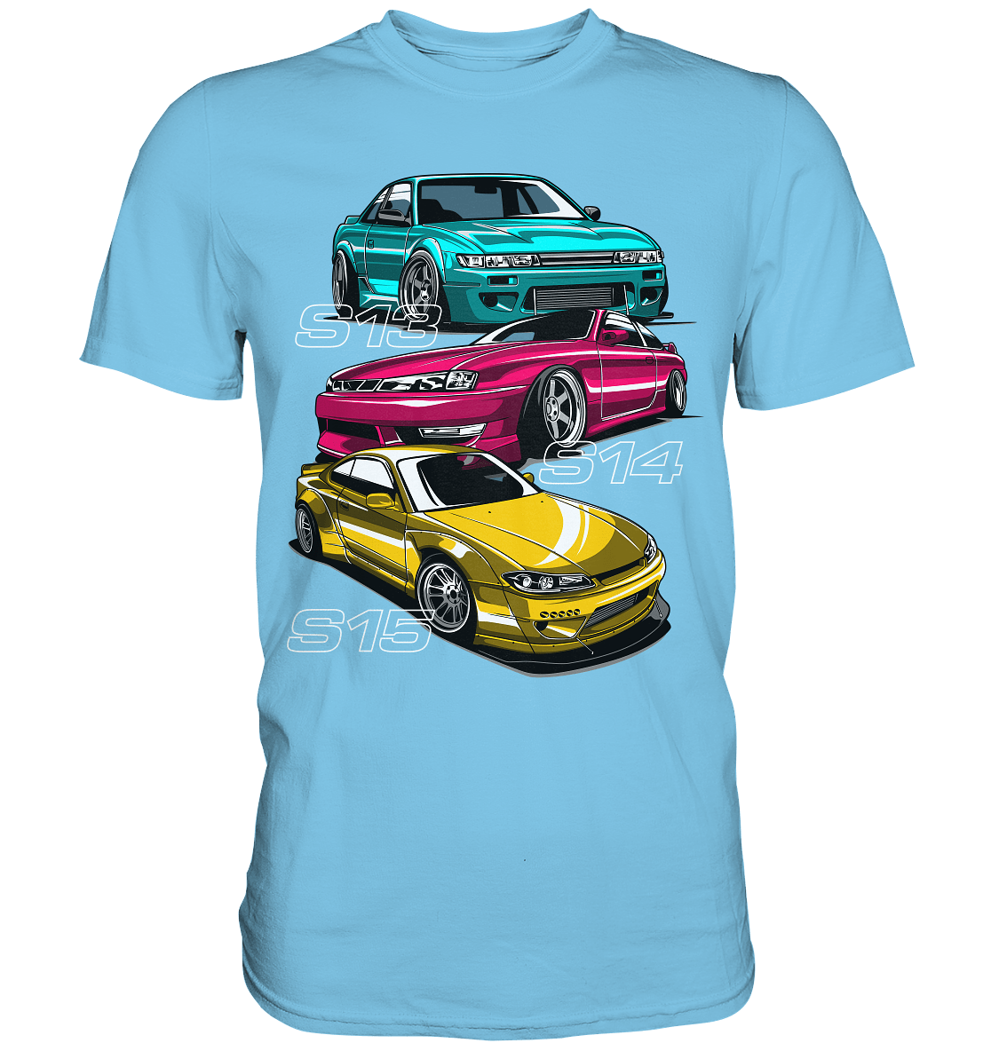 S13 S14 S15 Silvia - Premium Shirt - MotoMerch.de