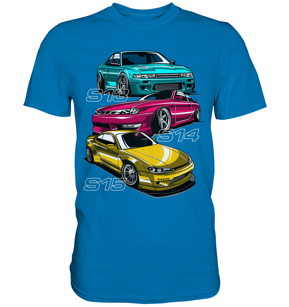 S13 S14 S15 Silvia - Premium Shirt - MotoMerch.de