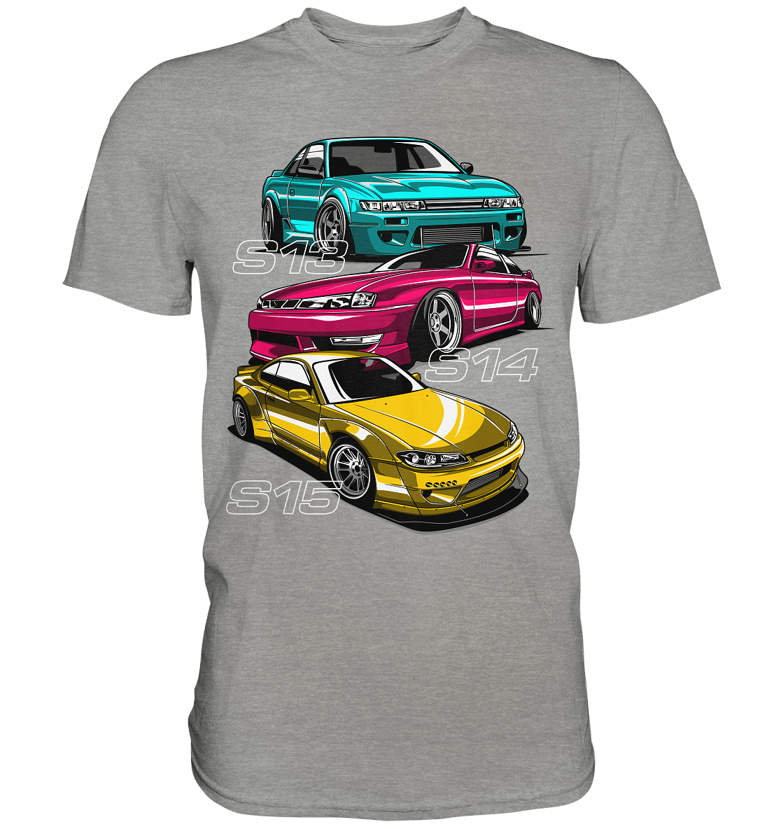 S13 S14 S15 Silvia - Premium Shirt - MotoMerch.de