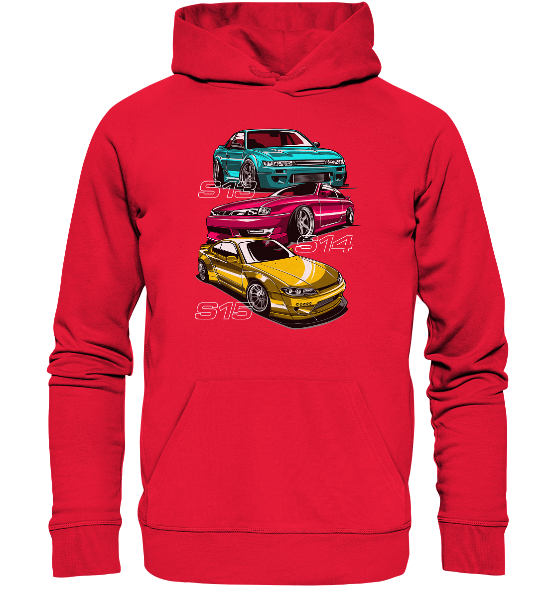 S13 S14 S15 Silvia - Premium Unisex Hoodie - MotoMerch.de
