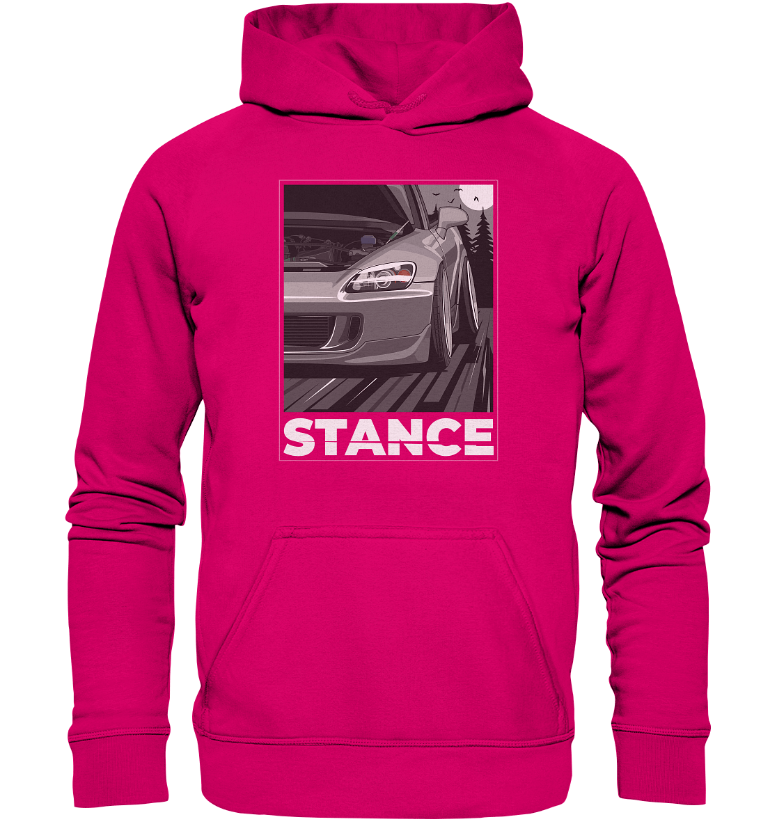 S2000 Stance - Basic Unisex Hoodie - MotoMerch.de