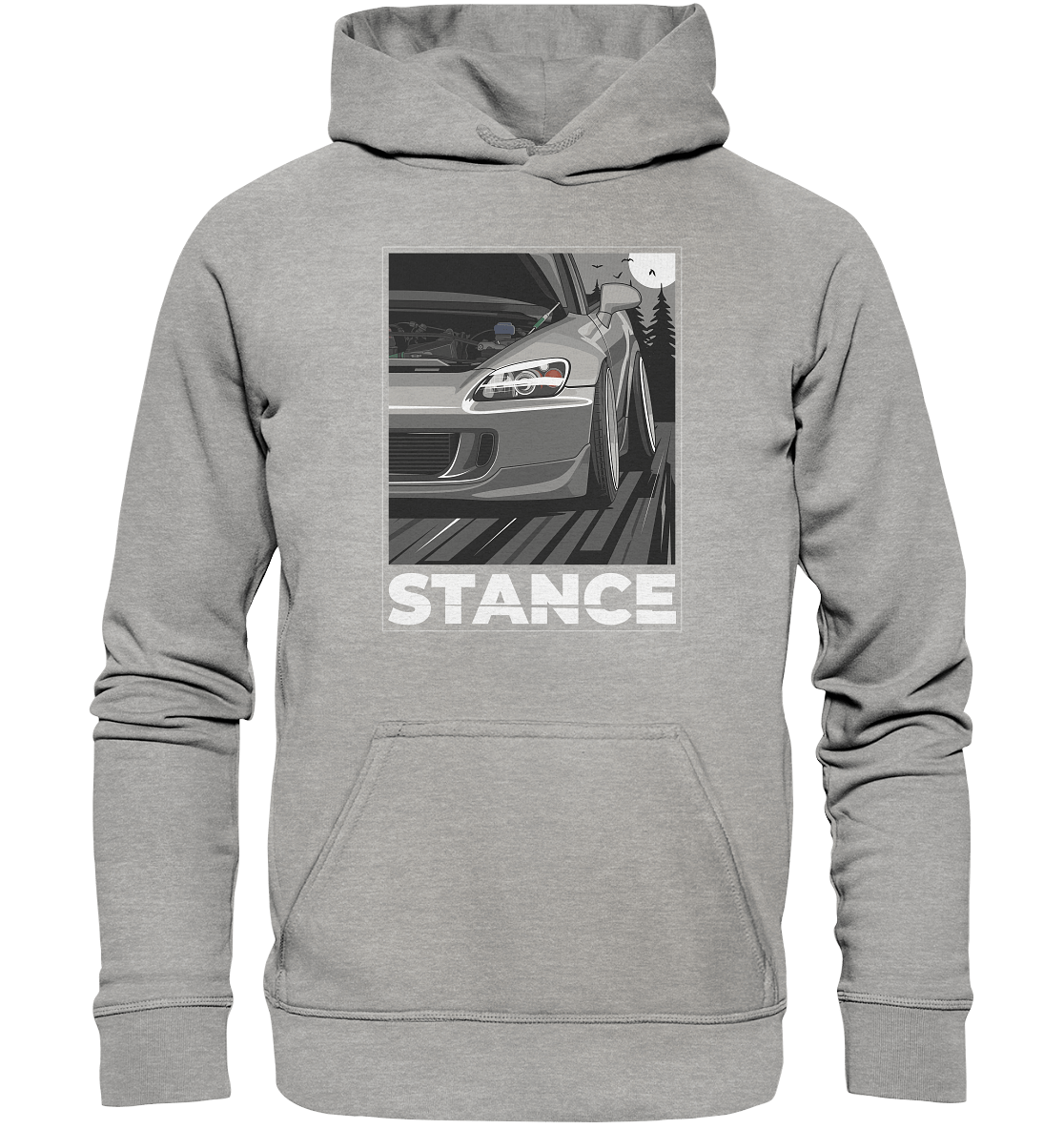S2000 Stance - Basic Unisex Hoodie - MotoMerch.de