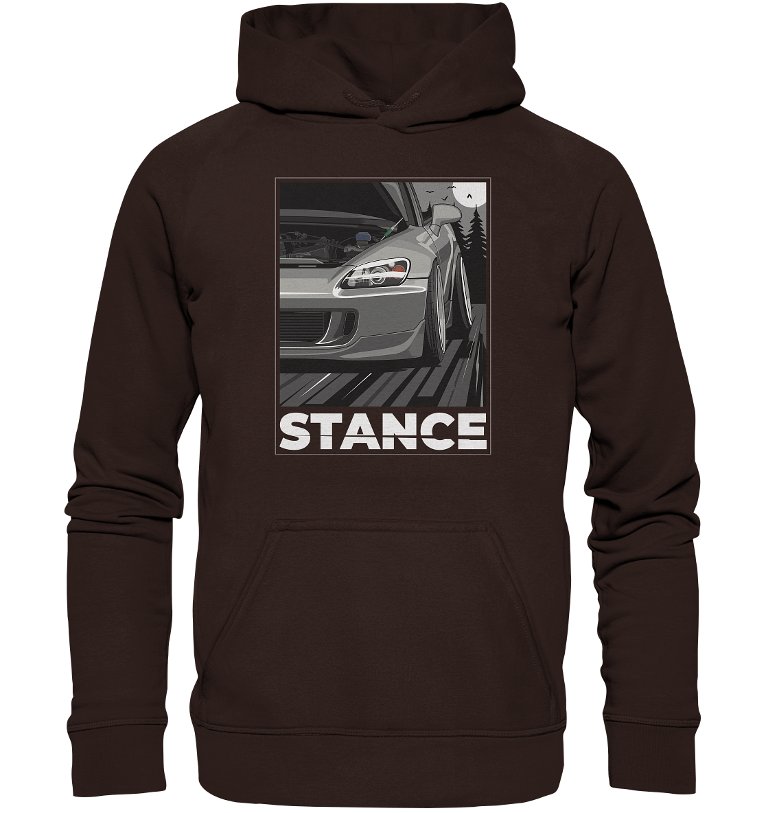 S2000 Stance - Basic Unisex Hoodie - MotoMerch.de
