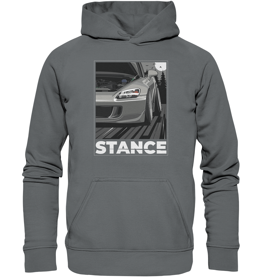 S2000 Stance - Basic Unisex Hoodie - MotoMerch.de