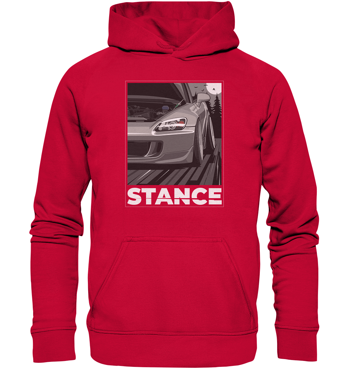 S2000 Stance - Basic Unisex Hoodie - MotoMerch.de
