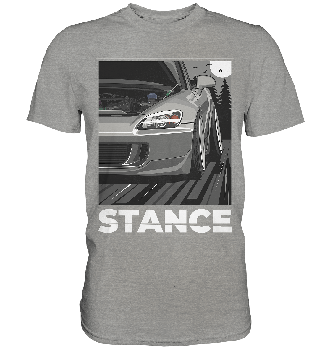 S2000 Stance - Premium Shirt - MotoMerch.de