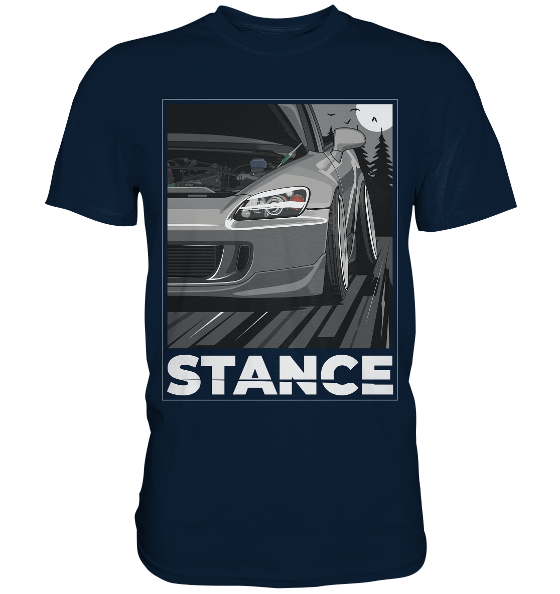 S2000 Stance - Premium Shirt - MotoMerch.de