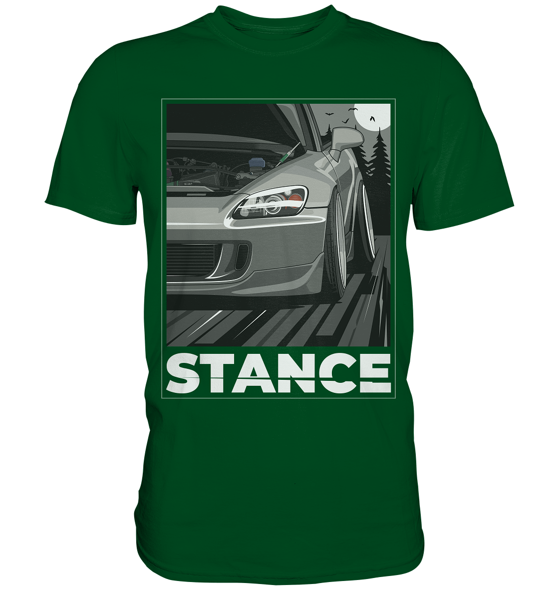 S2000 Stance - Premium Shirt - MotoMerch.de
