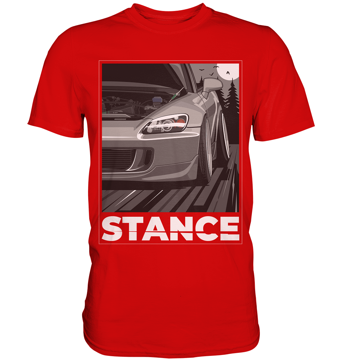 S2000 Stance - Premium Shirt - MotoMerch.de