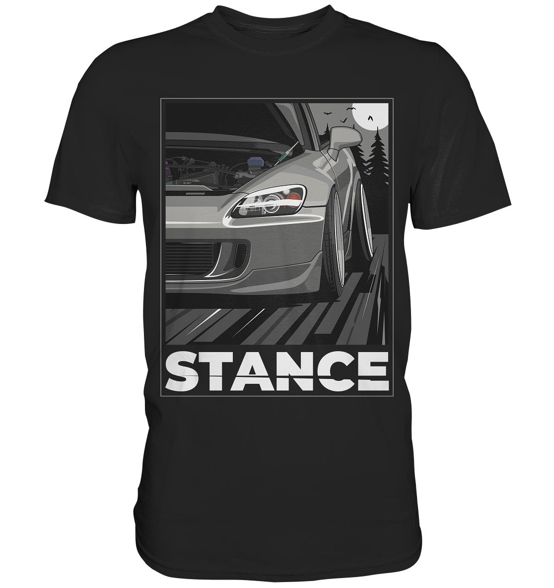 S2000 Stance - Premium Shirt - MotoMerch.de