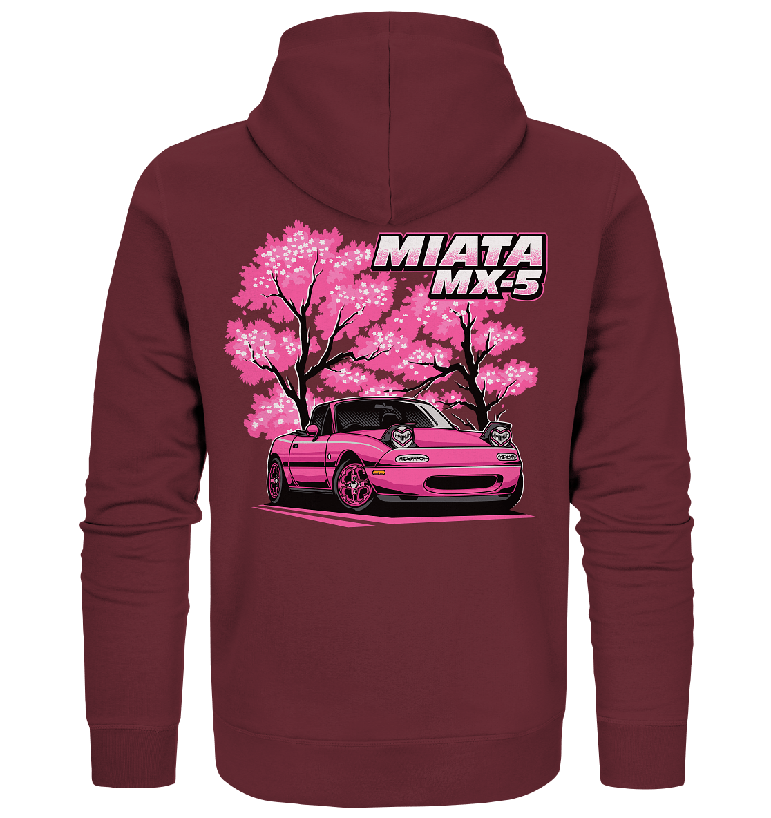 Sakura Miata MX-5 - Organic Zipper - MotoMerch.de