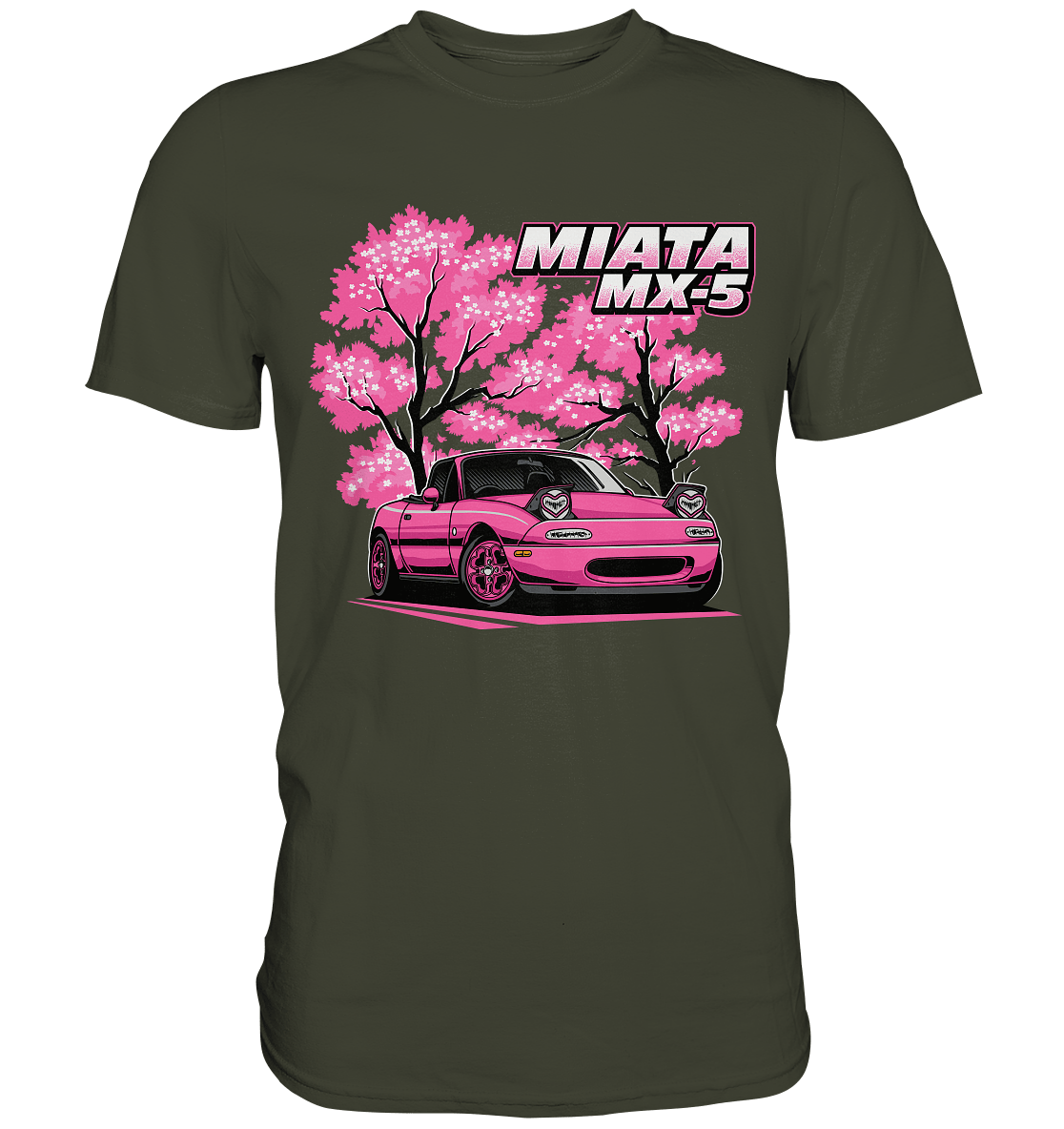 Sakura Miata MX-5 - Premium Shirt - MotoMerch.de
