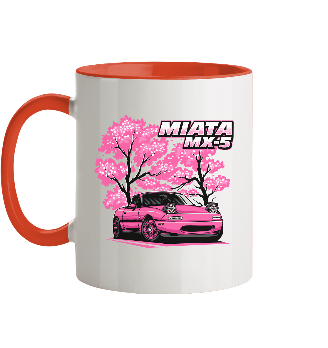 Sakura Miata MX-5 - Tasse zweifarbig - MotoMerch.de