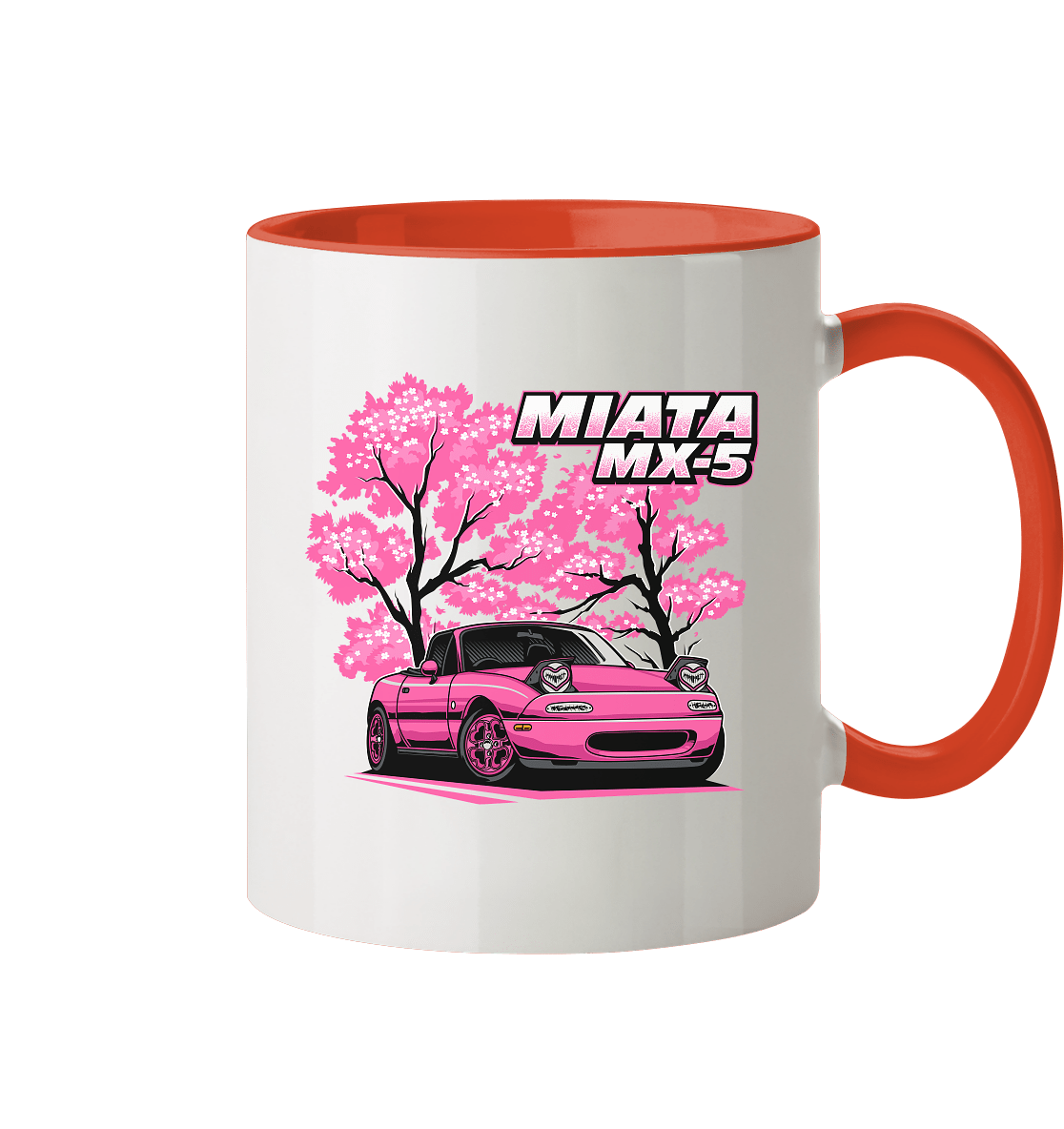 Sakura Miata MX-5 - Tasse zweifarbig - MotoMerch.de