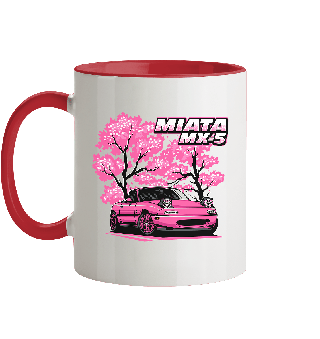 Sakura Miata MX-5 - Tasse zweifarbig - MotoMerch.de