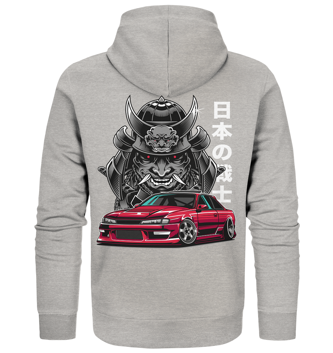 Samurai Silvia - Organic Zipper - MotoMerch.de
