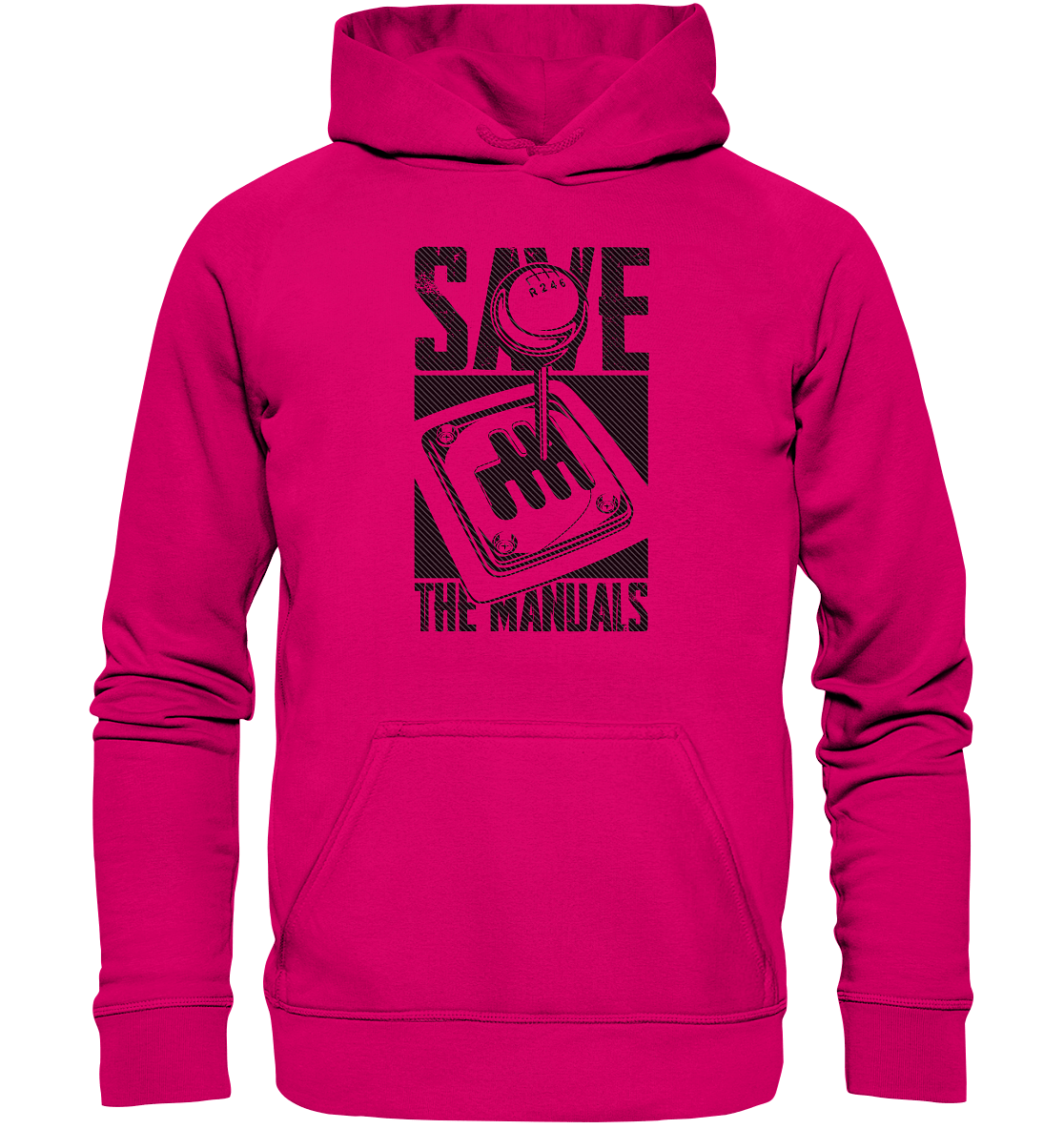Save the Manuals dunkel - Basic Unisex Hoodie - MotoMerch.de