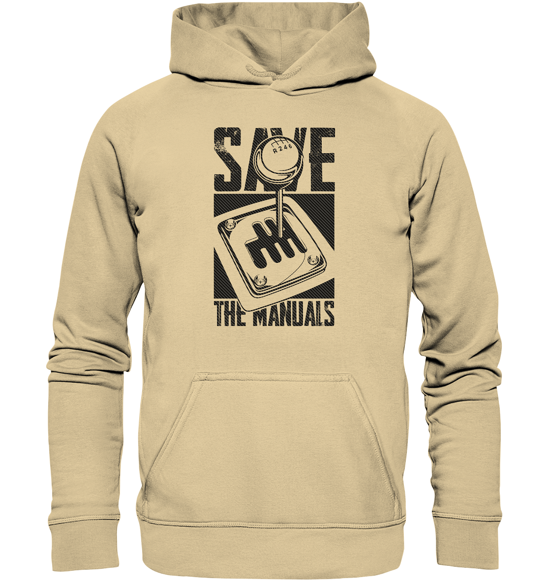 Save the Manuals dunkel - Basic Unisex Hoodie - MotoMerch.de