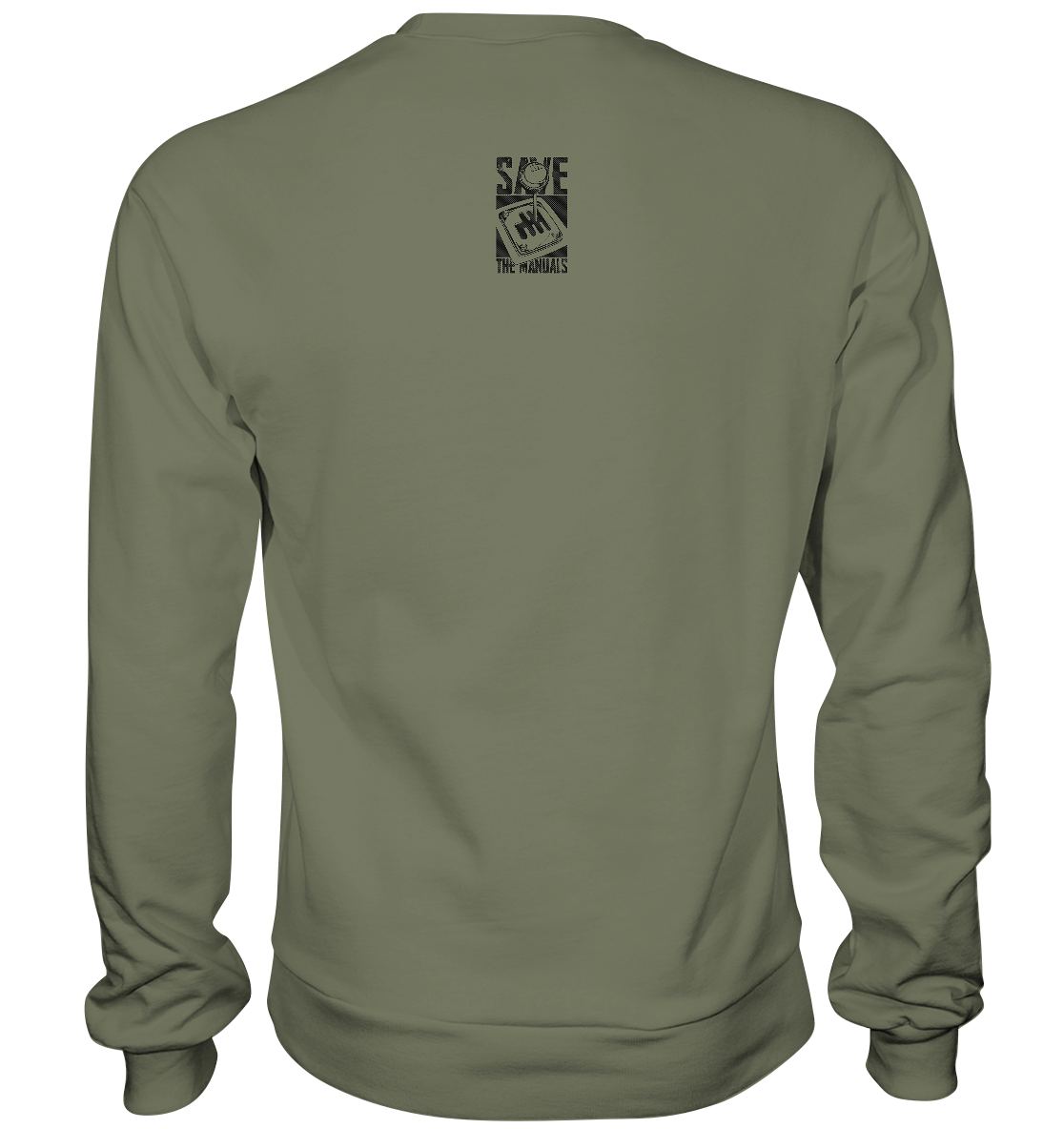 Save the Manuals dunkel - Premium Sweatshirt - MotoMerch.de