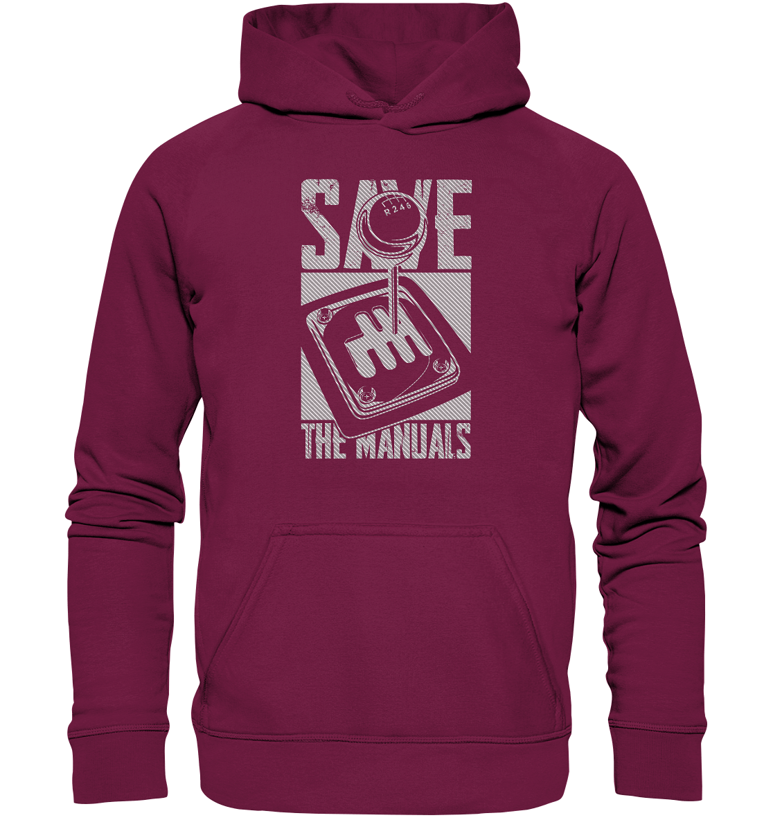 Save the Manuals hell - Basic Unisex Hoodie - MotoMerch.de