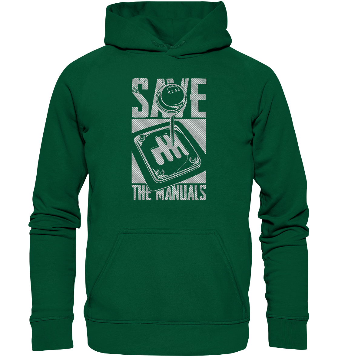 Save the Manuals hell - Basic Unisex Hoodie - MotoMerch.de