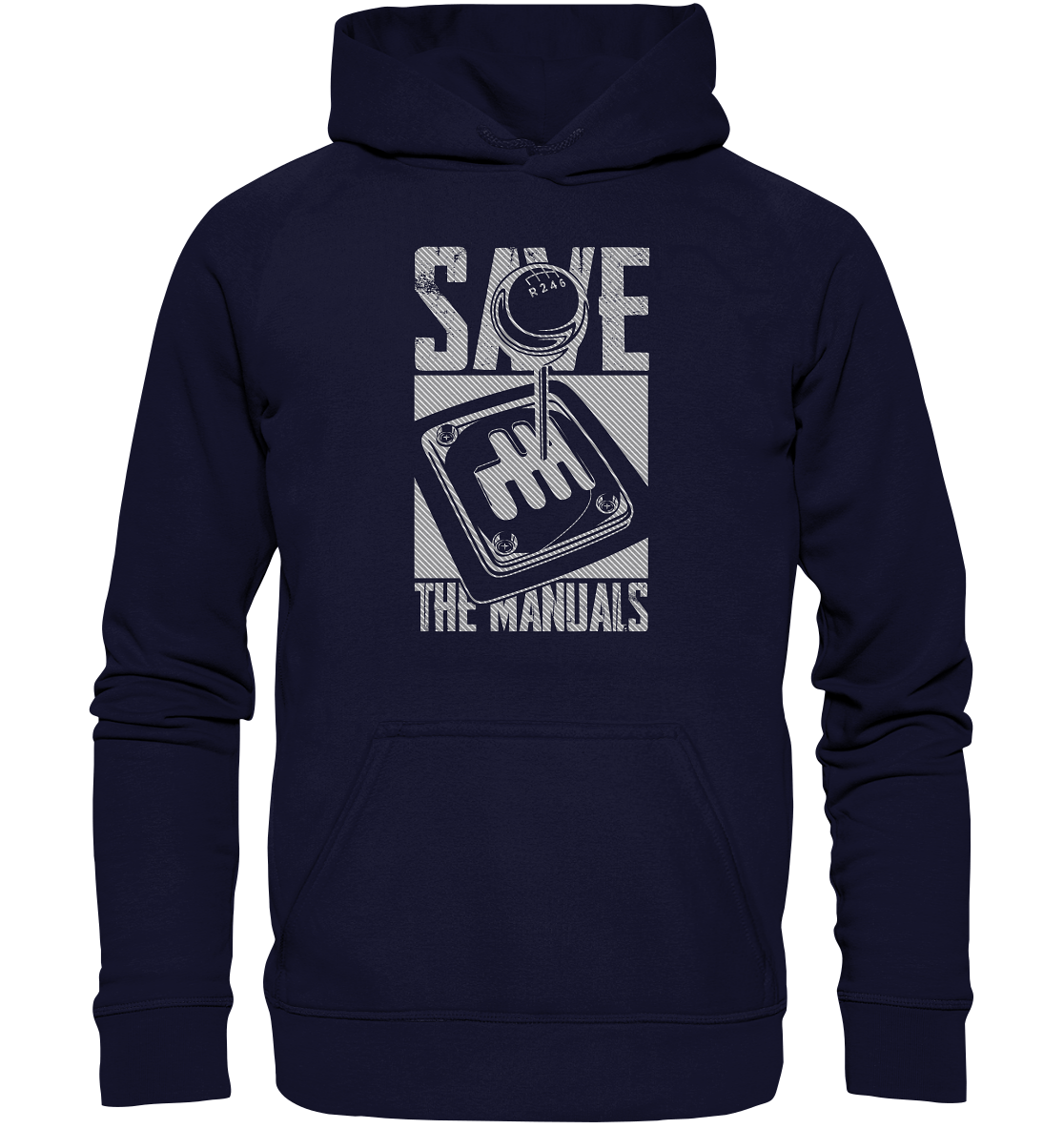 Save the Manuals hell - Basic Unisex Hoodie XL - MotoMerch.de