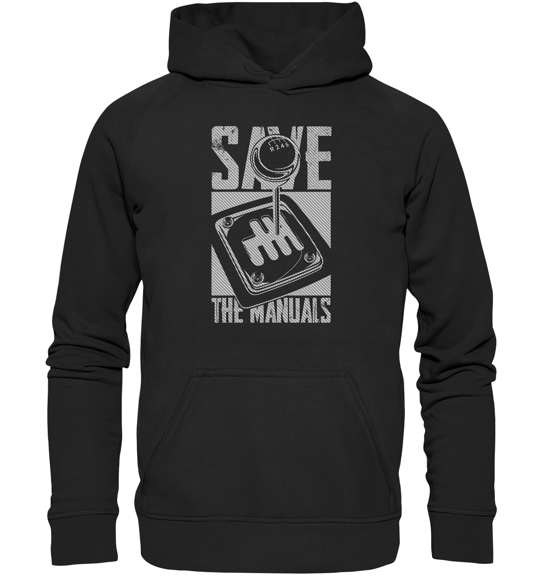 Save the Manuals hell - Basic Unisex Hoodie XL - MotoMerch.de