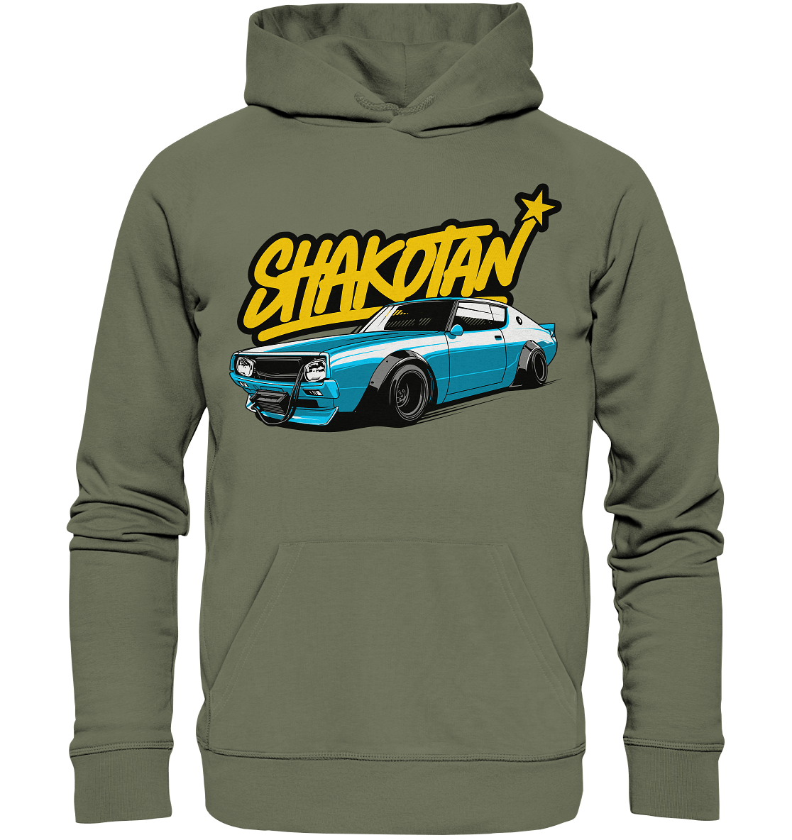Shakotan Kenmeri Skyline - Premium Unisex Hoodie - MotoMerch.de