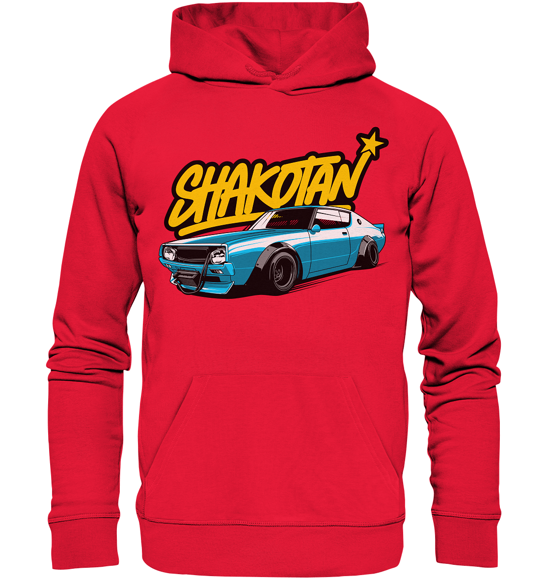 Shakotan Kenmeri Skyline - Premium Unisex Hoodie - MotoMerch.de
