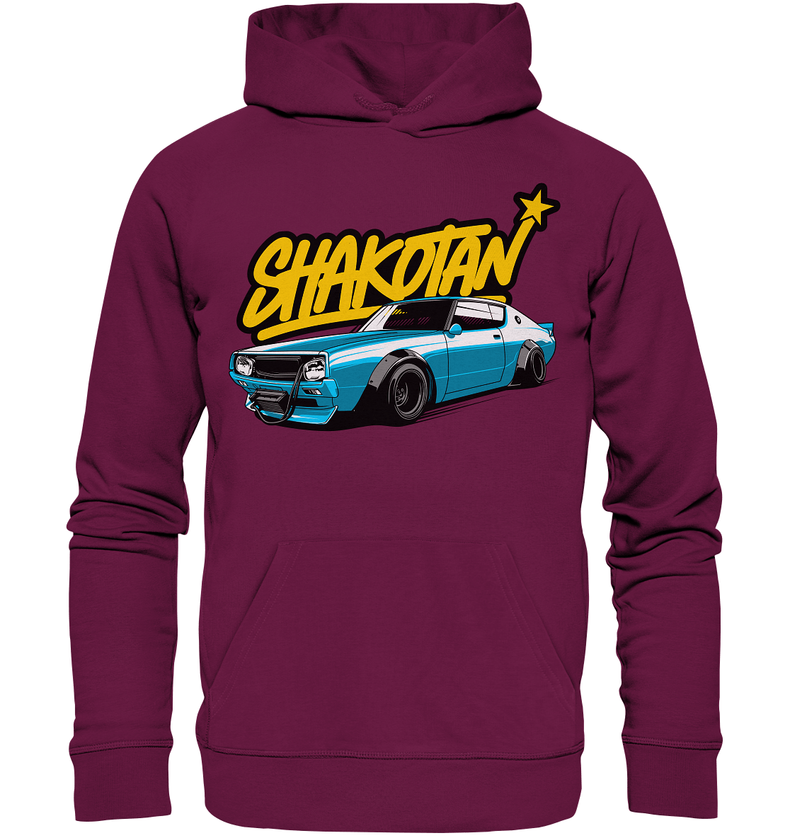 Shakotan Kenmeri Skyline - Premium Unisex Hoodie - MotoMerch.de