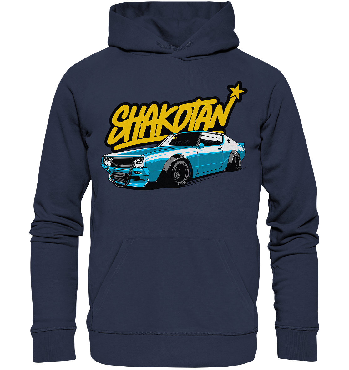Shakotan Kenmeri Skyline - Premium Unisex Hoodie - MotoMerch.de