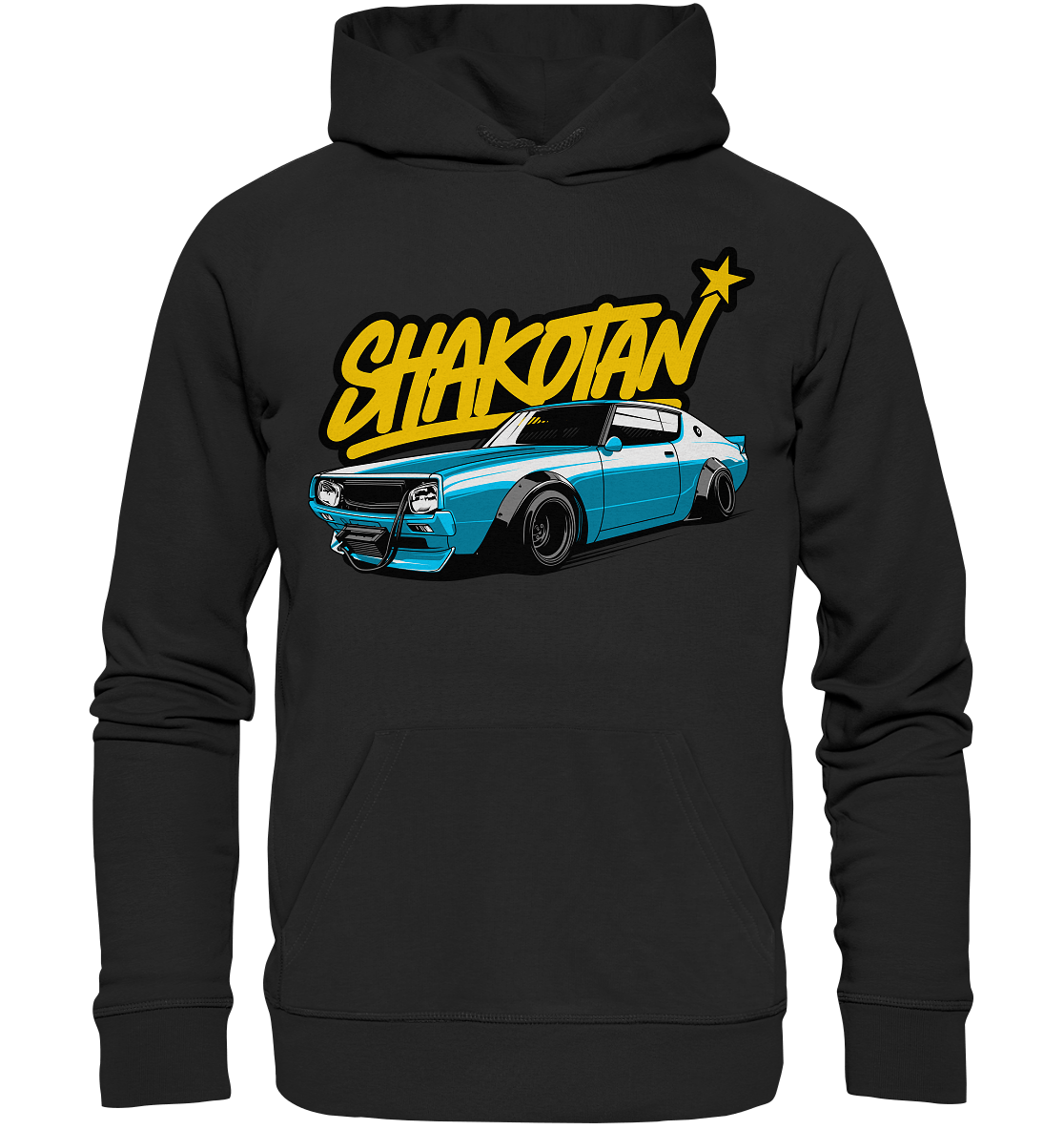 Shakotan Kenmeri Skyline - Premium Unisex Hoodie - MotoMerch.de