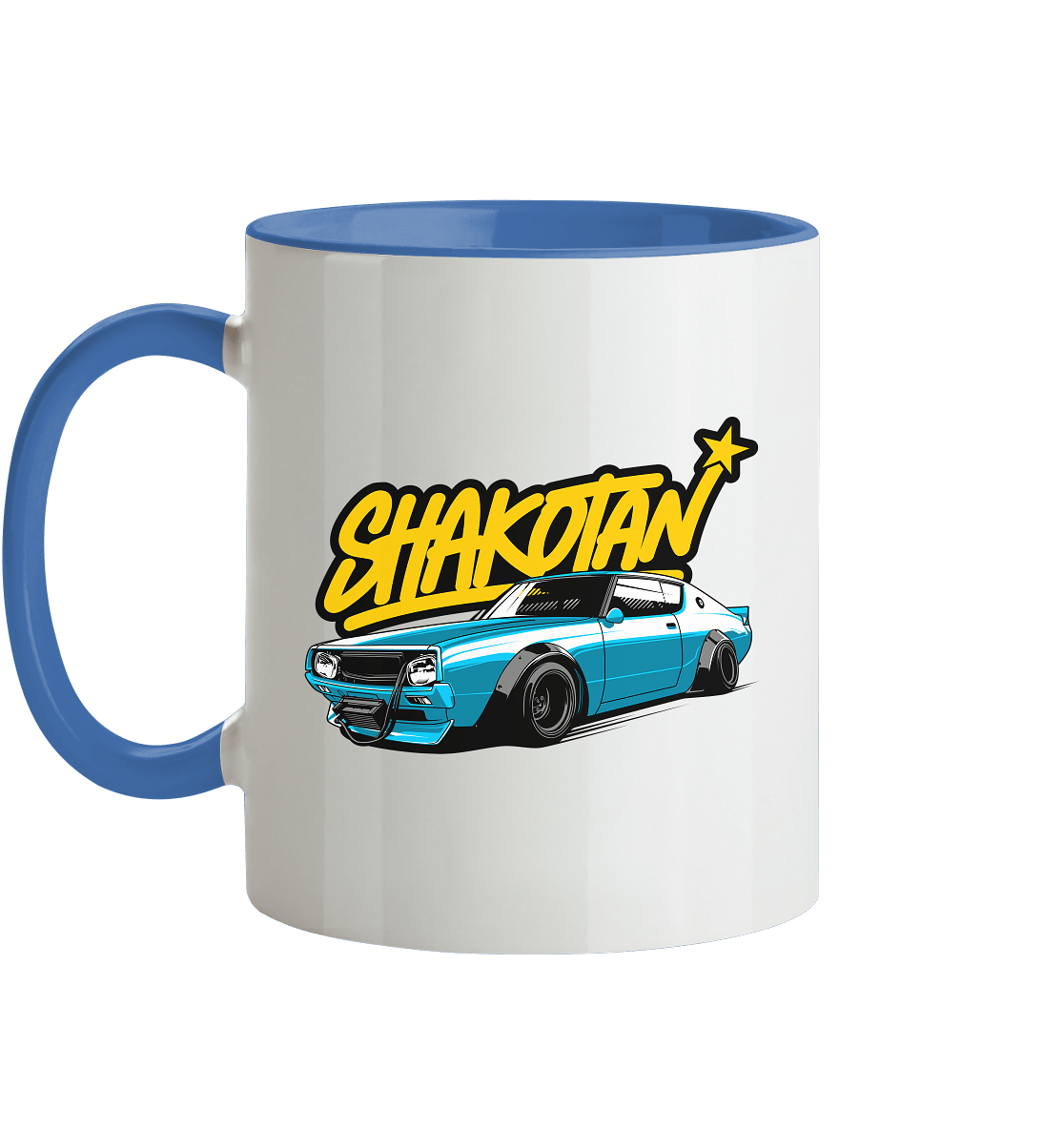 Shakotan Kenmeri Skyline - Tasse zweifarbig - MotoMerch.de