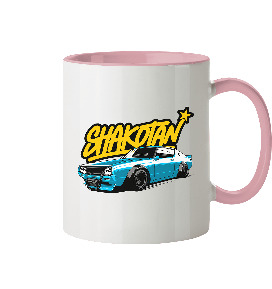 Shakotan Kenmeri Skyline - Tasse zweifarbig - MotoMerch.de