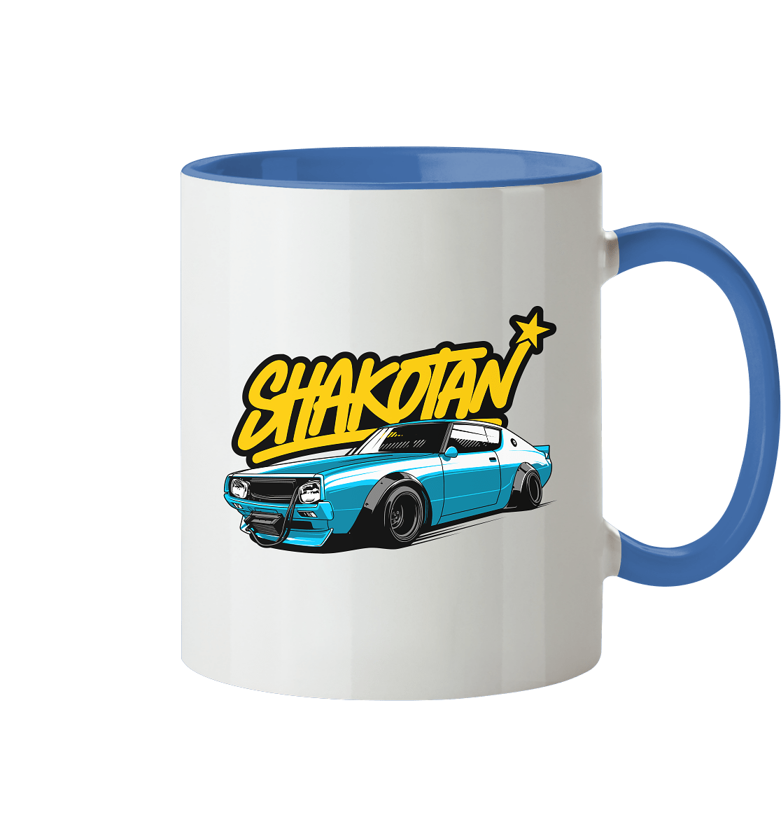 Shakotan Kenmeri Skyline - Tasse zweifarbig - MotoMerch.de