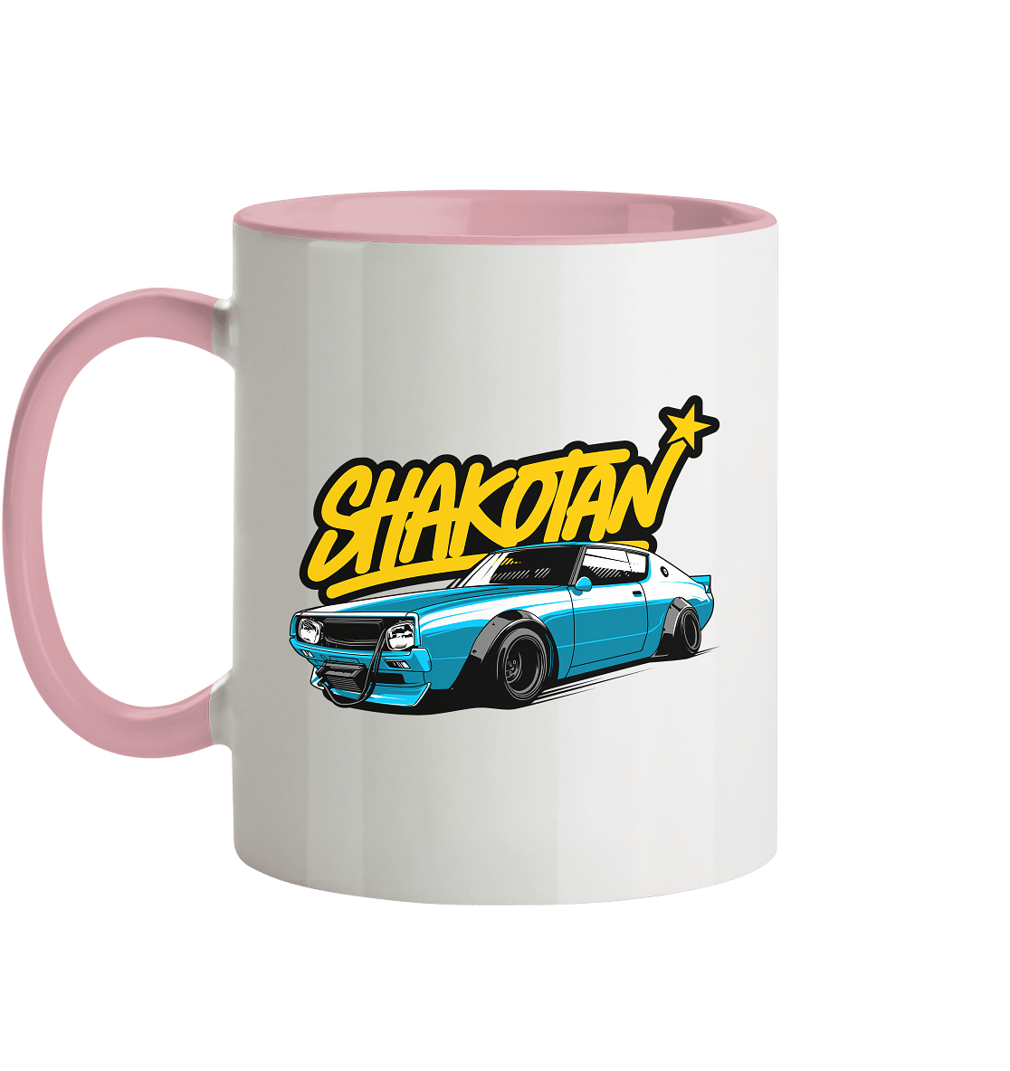 Shakotan Kenmeri Skyline - Tasse zweifarbig - MotoMerch.de