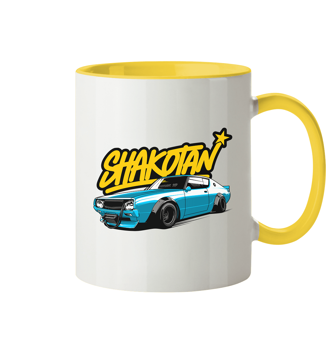Shakotan Kenmeri Skyline - Tasse zweifarbig - MotoMerch.de