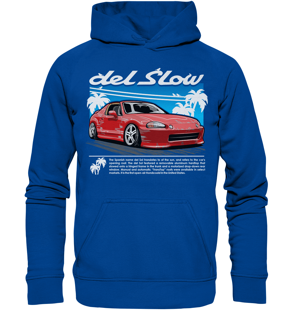 Shitbox CRX Del Sol - Basic Unisex Hoodie - MotoMerch.de