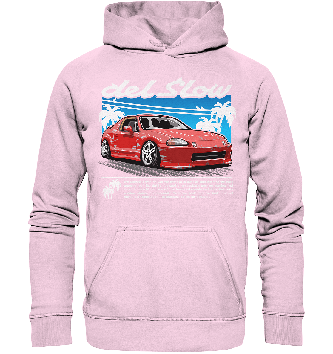 Shitbox CRX Del Sol - Basic Unisex Hoodie - MotoMerch.de
